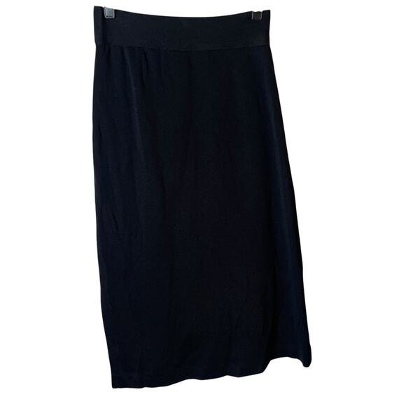 Exclusively Misook Pencil Skirt Womens Small Black Stretch - Picture 9 of 9